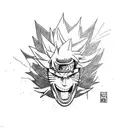 Naruto tattoo design idea