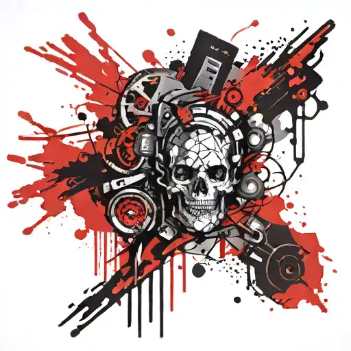 underground tattoo design idea