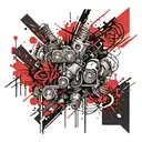 underground tattoo design idea