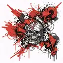 underground tattoo design idea