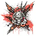 underground tattoo design idea