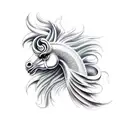 pegasus tattoo design idea