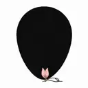 Pink orchids  tattoo design idea