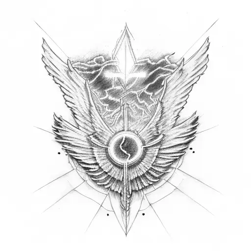 Neon Genesis Evangelion, wings of light  tattoo design idea