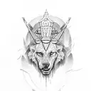 caesar tattoo design idea