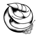 pastry bake tattoo design idea