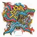 Koa V・VII・MMXXIV tattoo design idea