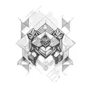 Hextech como el de Vi de Arcane tattoo design idea