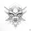 Hextech como el de Vi de Arcane tattoo design idea