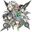 tribe tattoo design idea