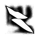 folded switchblade tattoo design idea