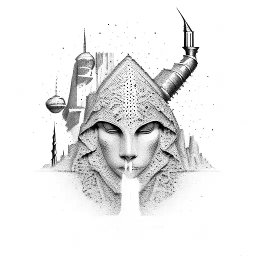 New York, Washington, Netherlands, Dubai, Antwerp, Paris, Lebanon tattoo design idea