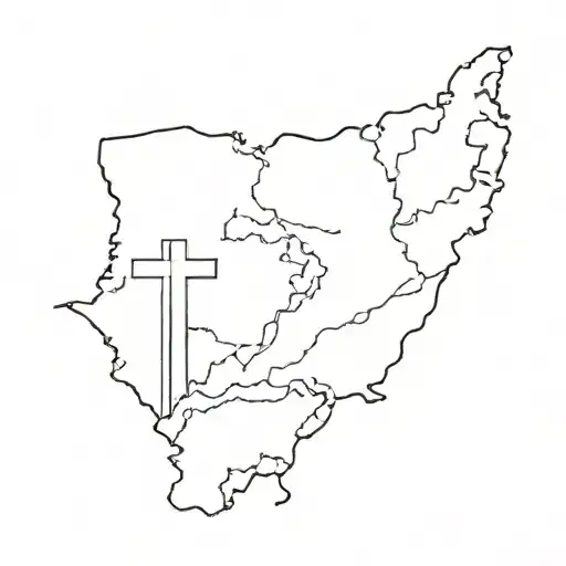 Countries I lived in, Ireland, Toronto, South Africa  tattoo design idea
