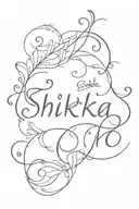 shikha name on wrist  tattoo design idea