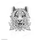 Design a tattoo inspired by the occupation of being a zookeeper or wildlife biologist and being fem when masc presenting tattoo design idea