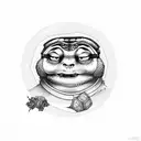 oogway tattoo design idea