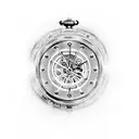 Timepiece with intricate gears and clockwork tattoo design idea