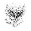 Brazilian Harpy Eagle tattoo design idea