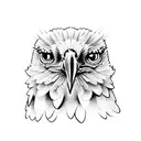 Brazilian Harpy Eagle tattoo design idea