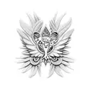 epaulet tattoo design idea
