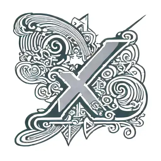 xo weeknd XO logo tattoo design idea