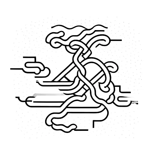 A minimalist tattoo of a video game controller intertwined with a lightning bolt, representing your passion for gaming and your occupation as an electrician. tattoo design idea