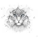 midnight rain tattoo design idea
