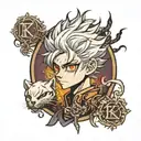 Killua zoldyck Shadow step tattoo design idea