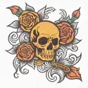 Old school tattoo design idea