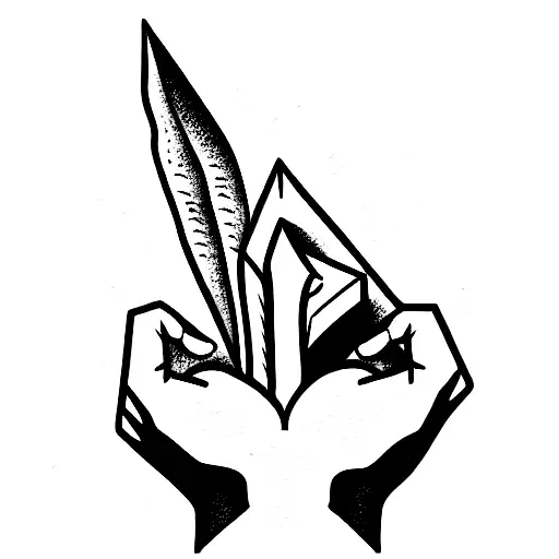 booklover,hand, mystical, otherworldly, Mysterious tattoo design idea