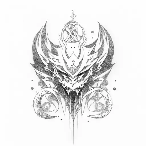 final fantasy albhed tattoo design idea