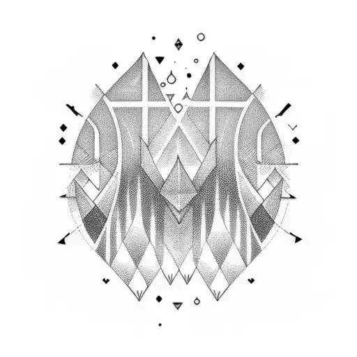 Waveform tattoo design idea