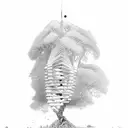 dna tree  tattoo design idea