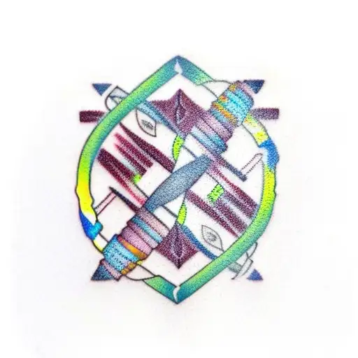 matching brother tatoo of a dna strand and finger print incorporated tattoo design idea