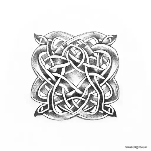Celtic Knot tattoo design idea