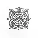 Celtic Knot tattoo design idea