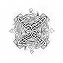Celtic Knot tattoo design idea