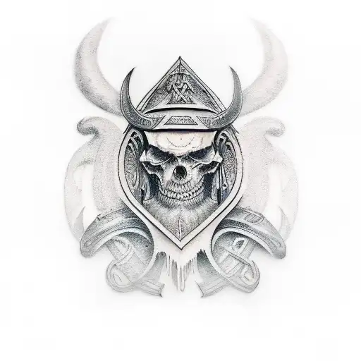 gates valhalla viking tattoo design idea