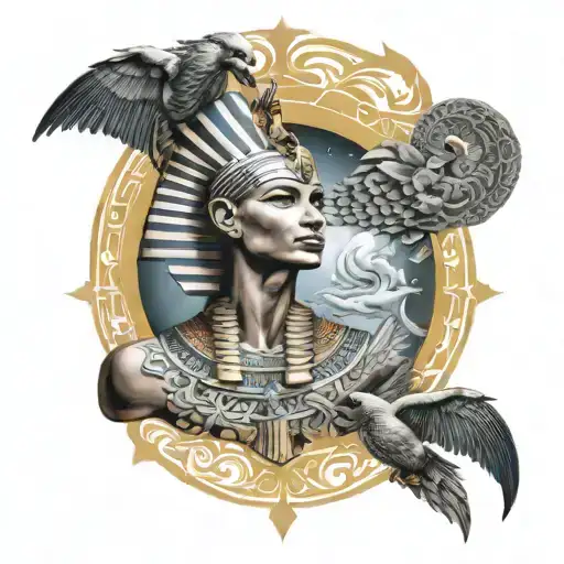 egypt mythology tattoo tattoo design idea