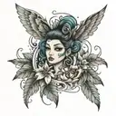 don't know when Hana arya tattoo design idea