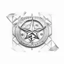 confederate tattoo design idea