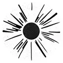 Cookie and Sun tattoo design idea