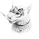 birthdate tattoo design idea