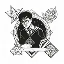 Harry Potter Always tattoo design idea