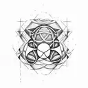 A group of friends playing basketball tattoo design idea