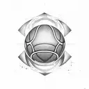 Stephen Curry shooting a basketball tattoo design idea