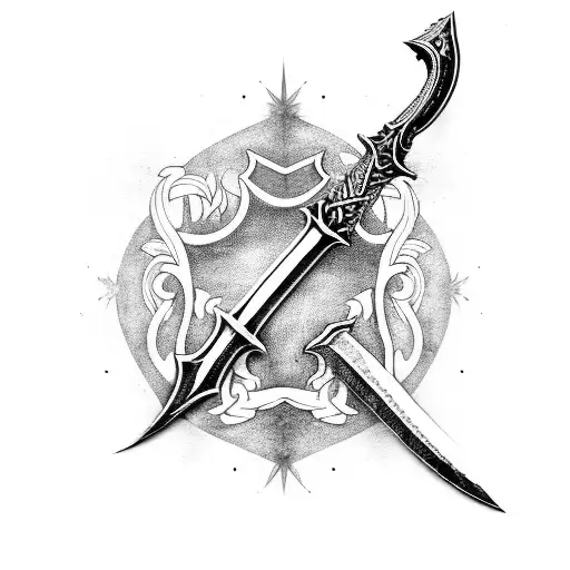 Skyrim Sword tattoo design idea