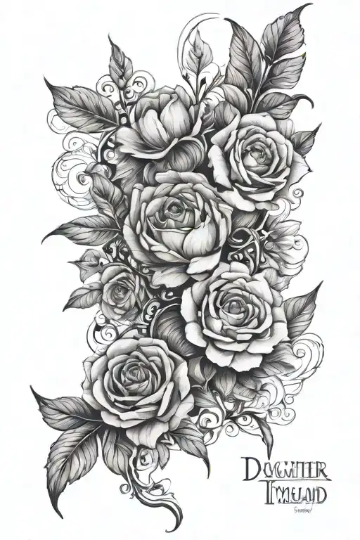 daughter Imogen ireland tattoo design idea
