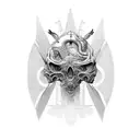 big line, no shadow, giger, golden ratio, tattoo design idea