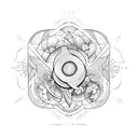 blessing tattoo design idea